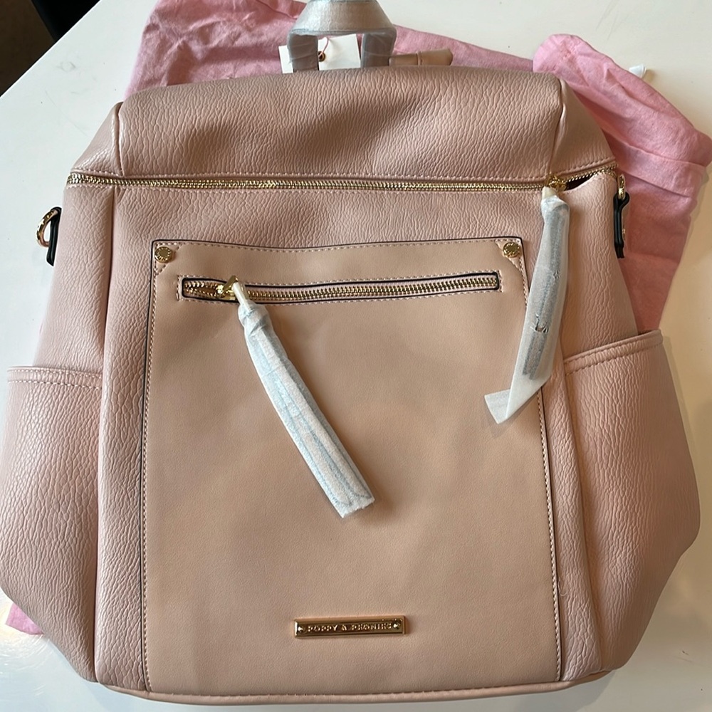 Poppy & Peonies Commuter Backpack Blush